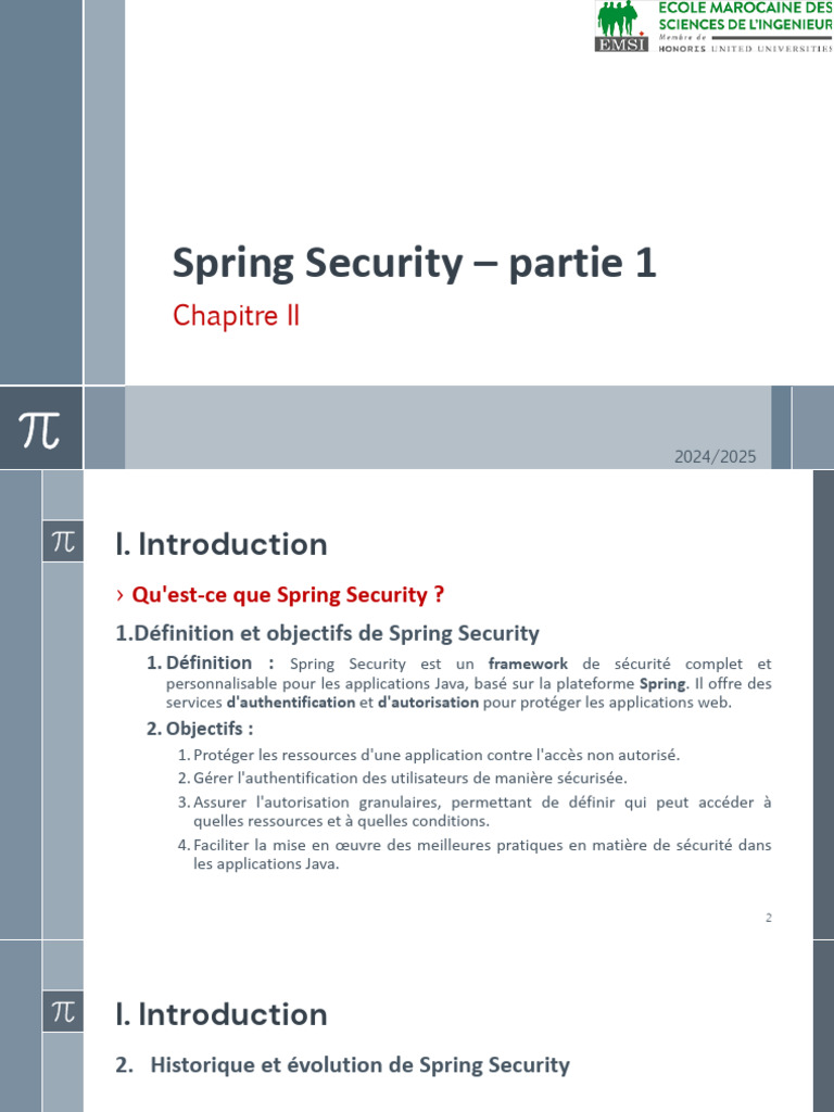Introduction à Spring Security | PDF | Sécurité | Sécurité des systèmes ...