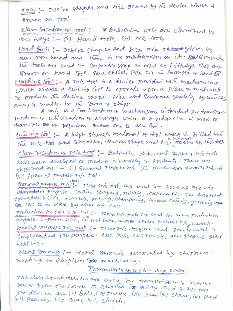 Class Note - 6 | PDF