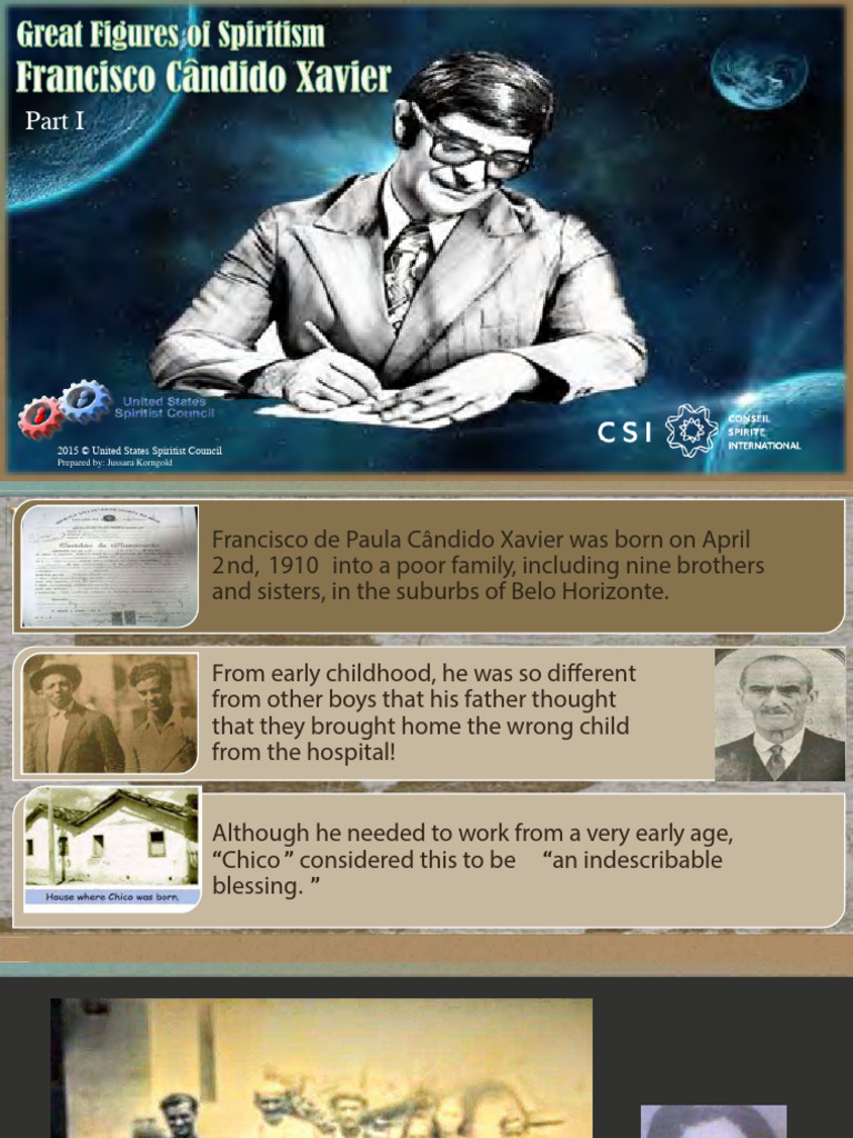 Chico Xavier Life And Mediumship Legacy Pdf Spiritism Spiritualism