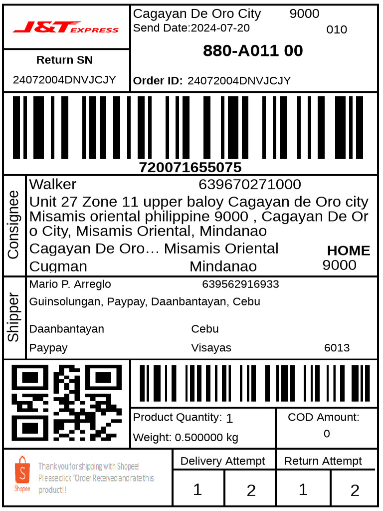 Get Return Label-1721462238599 | PDF
