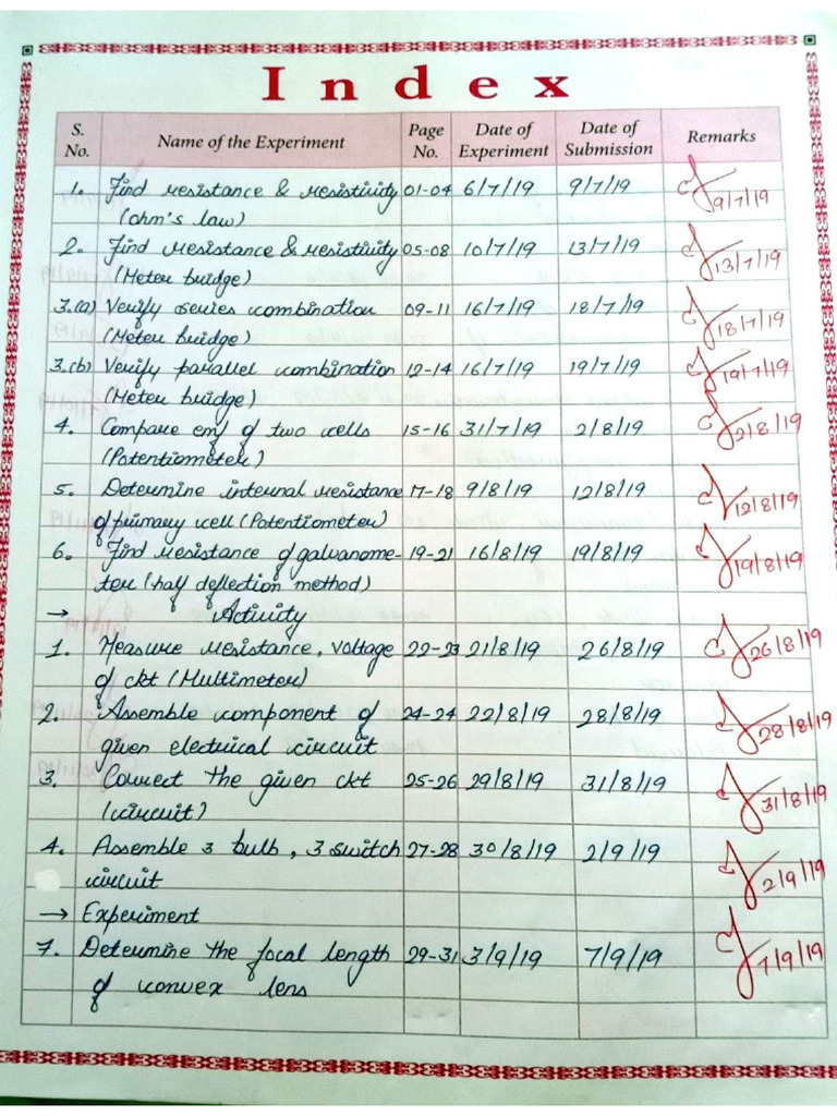 Physics Practical File | PDF