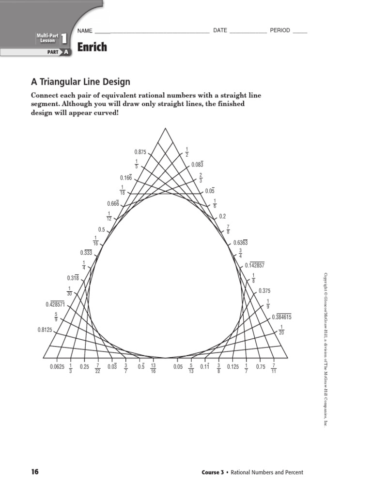 Enrich A Triangular Line Design Answer | PDF | Analytic Geometry ...