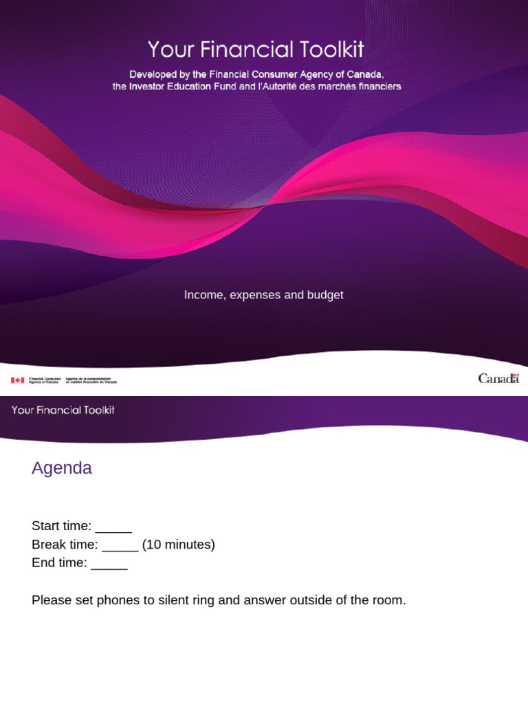 Trainers Guide Income Expenses Budget Eng | PDF | Expense | Budget