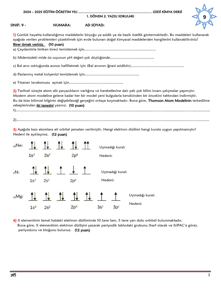 Ornek Yazılı | PDF