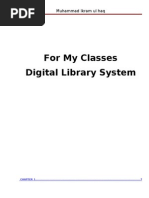 Original Digital Library Project Report