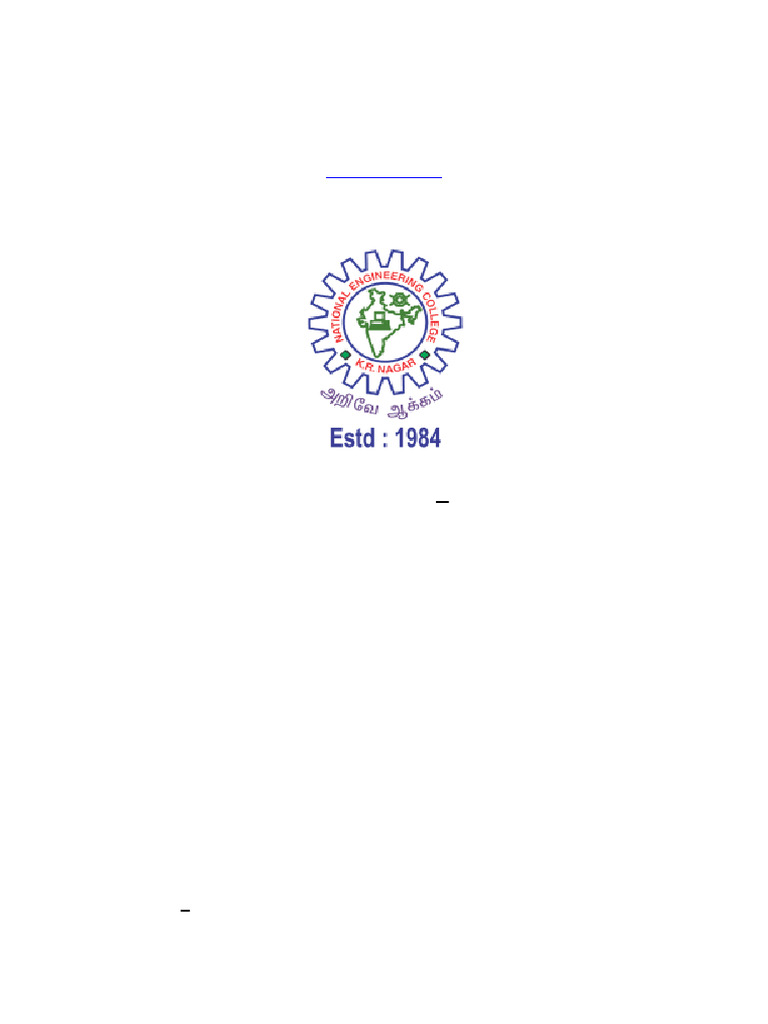 NEC 2023 Electronics Engineering Syllabus | PDF | Equations | Partial ...