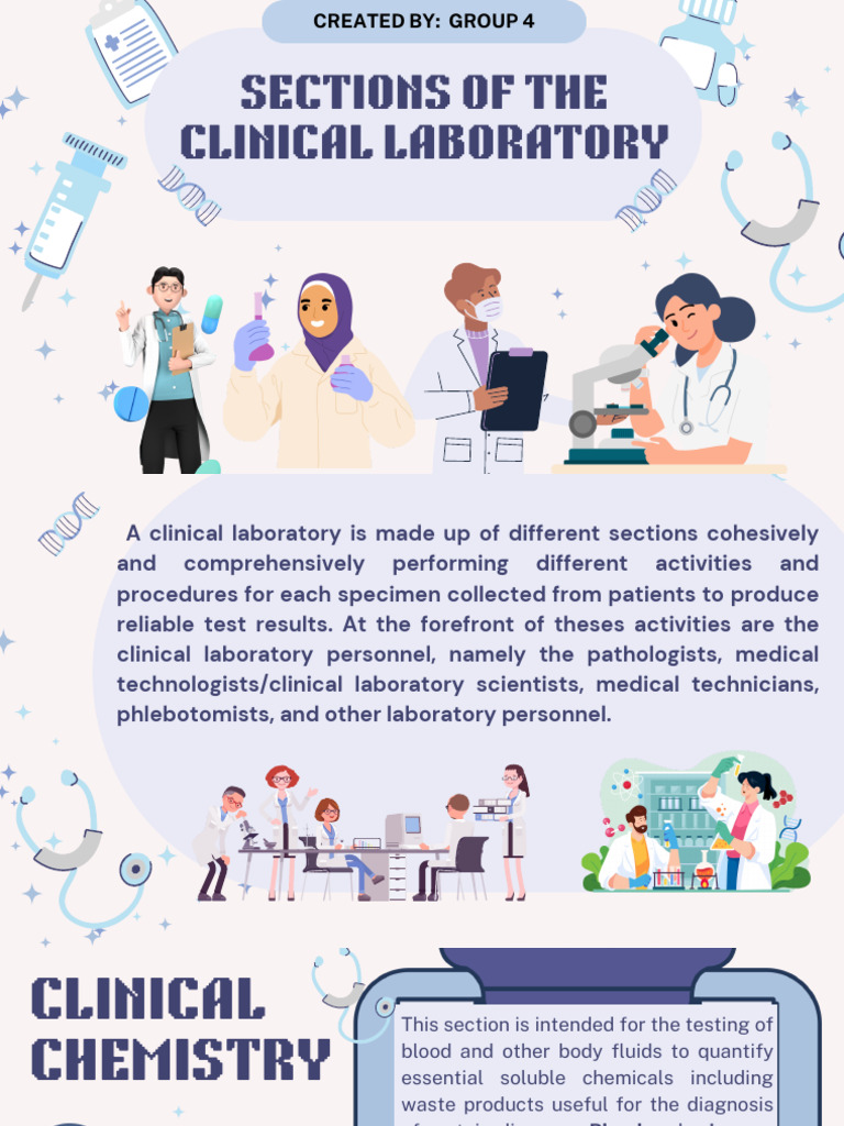 Sections of The Clinical Laboratory 20241102 125247 0000 | PDF ...
