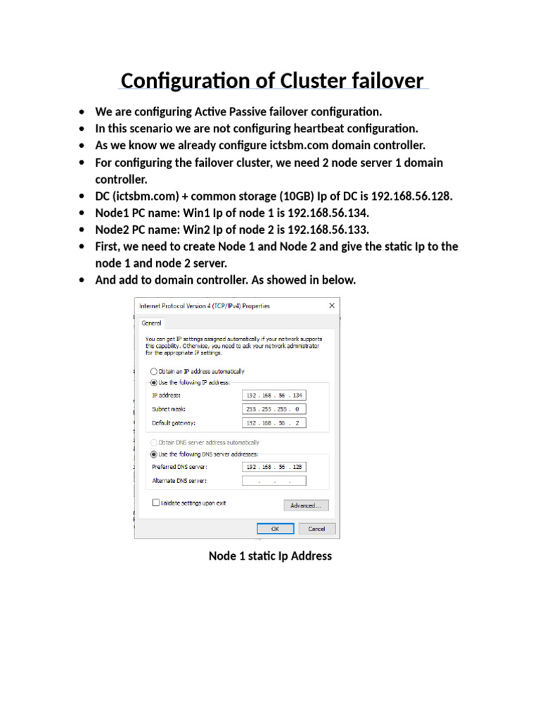Active-Passive Failover Configuration Guide | PDF | Computer Cluster ...