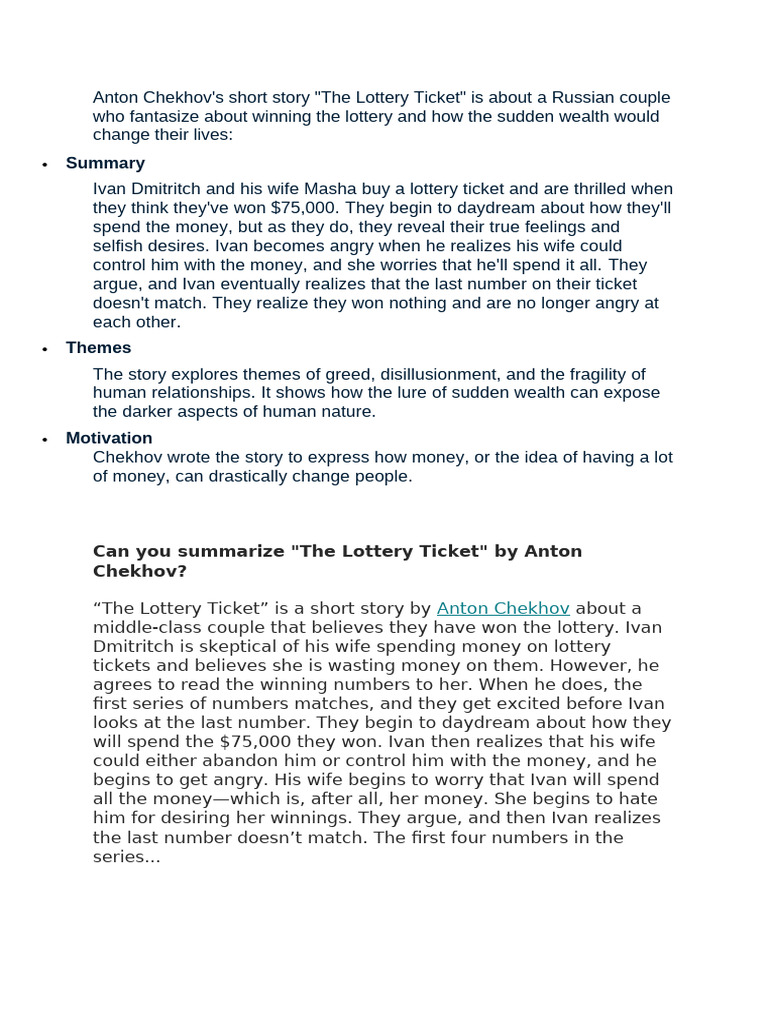 Anton Chekhov | PDF | Anton Chekhov | Narration