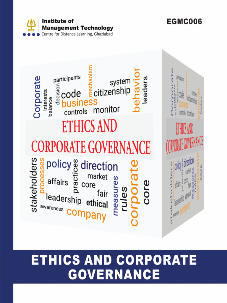 Business Ethics in Corporate Governance | PDF | Business Ethics ...