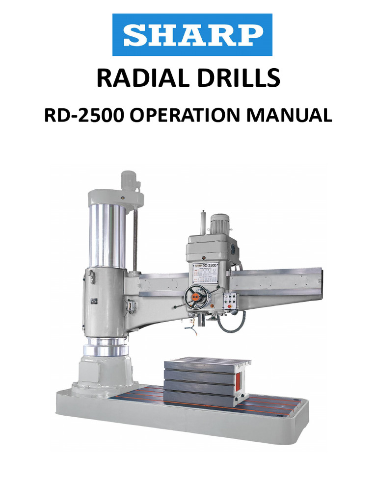 Operation Manual RD 2500 | PDF
