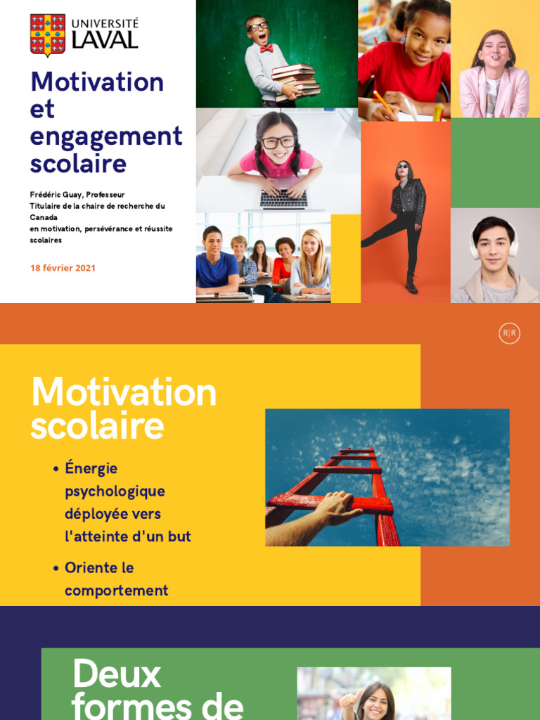 Motivation et engagement scolaire expliqués | PDF | Motivation | Motivant
