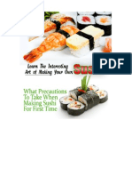 Learn To Make Sushi at Home