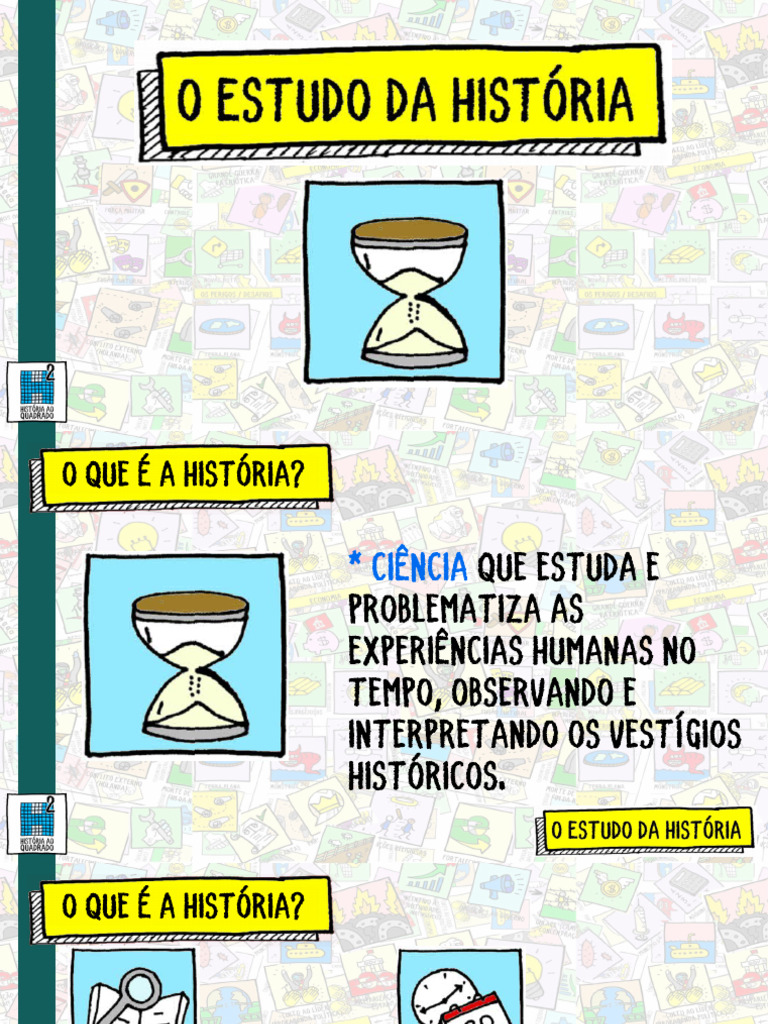 Slide o Estudo Da Historia 1 | PDF | Tempo | Historiografia