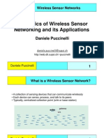 The Basics of Wireless Sensor Networking and Application