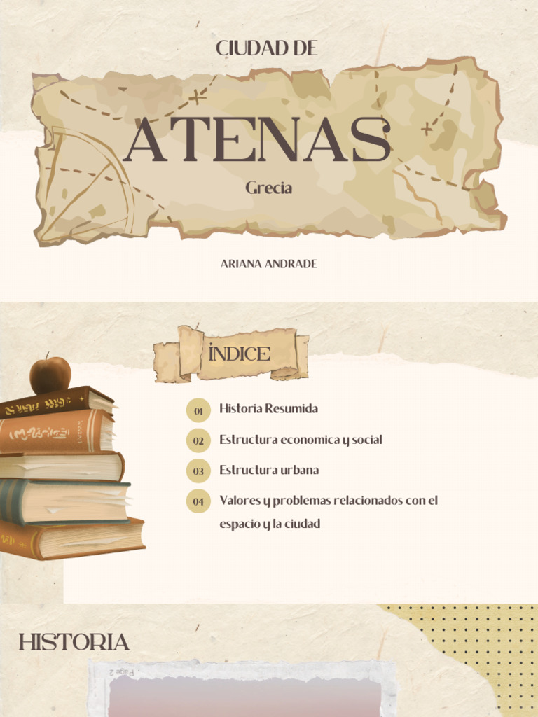 Historia y Estructura de Atenas | PDF | Atenas | Grecia