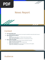 News Report Structure Explained | PDF