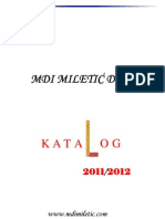 MDI MILETIC DOO - Katalog Proizvoda