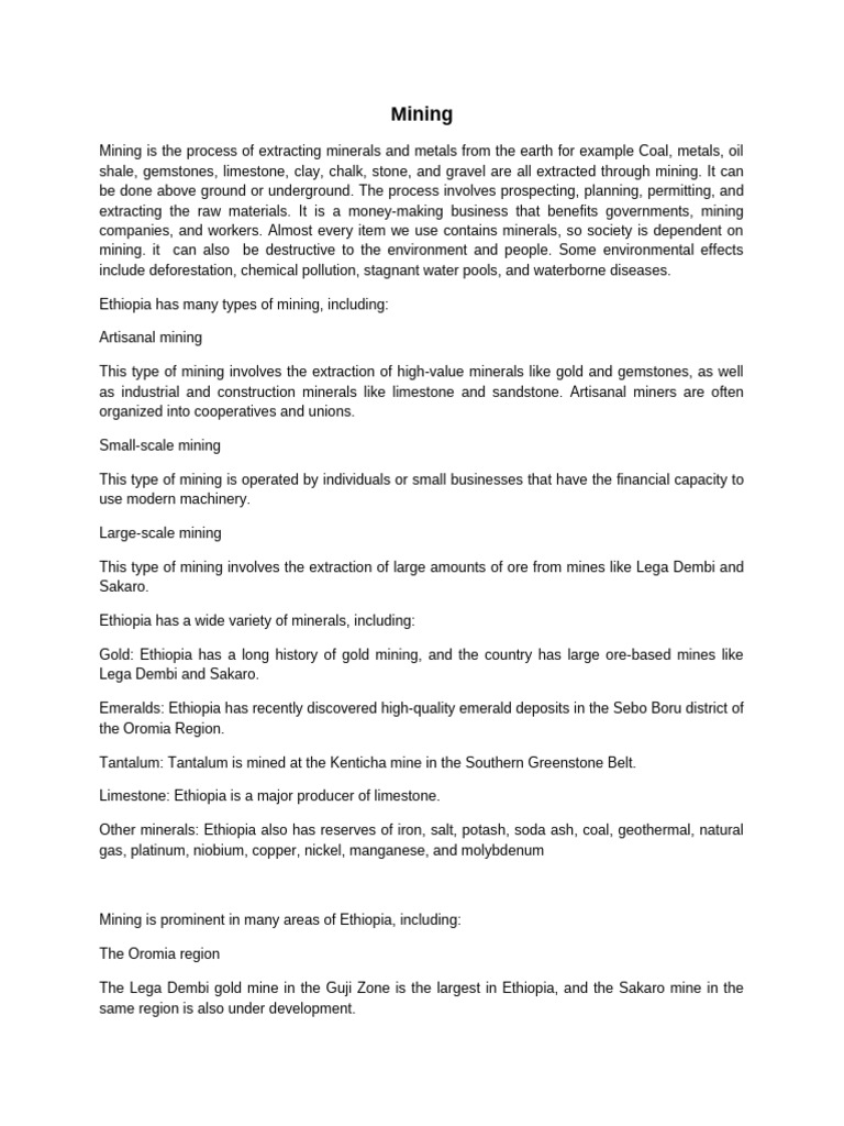 Mining Pdf Mining Infrastructure