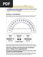 Apontamento de Antena Hispasat