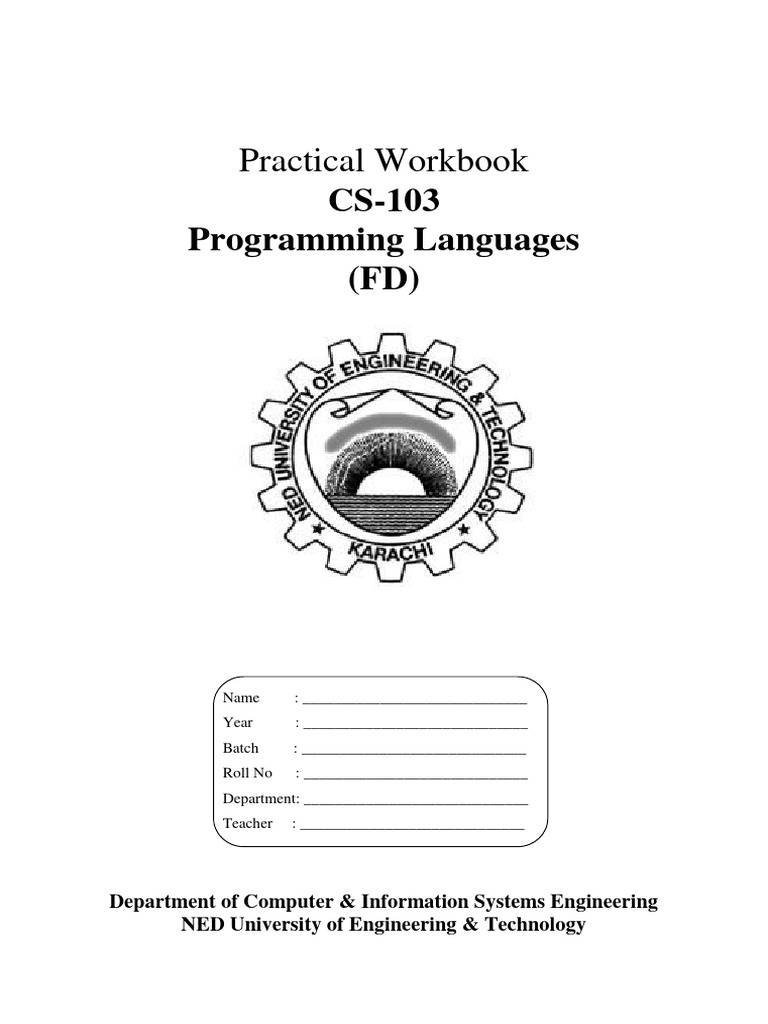 PL_CS | PDF | Computer Program | Programming