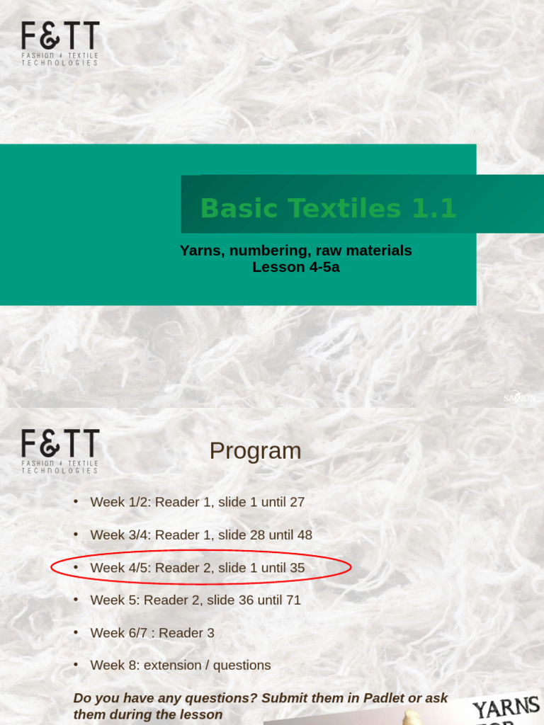Understanding Yarns and Textiles Basics | PDF | Yarn | Fibers
