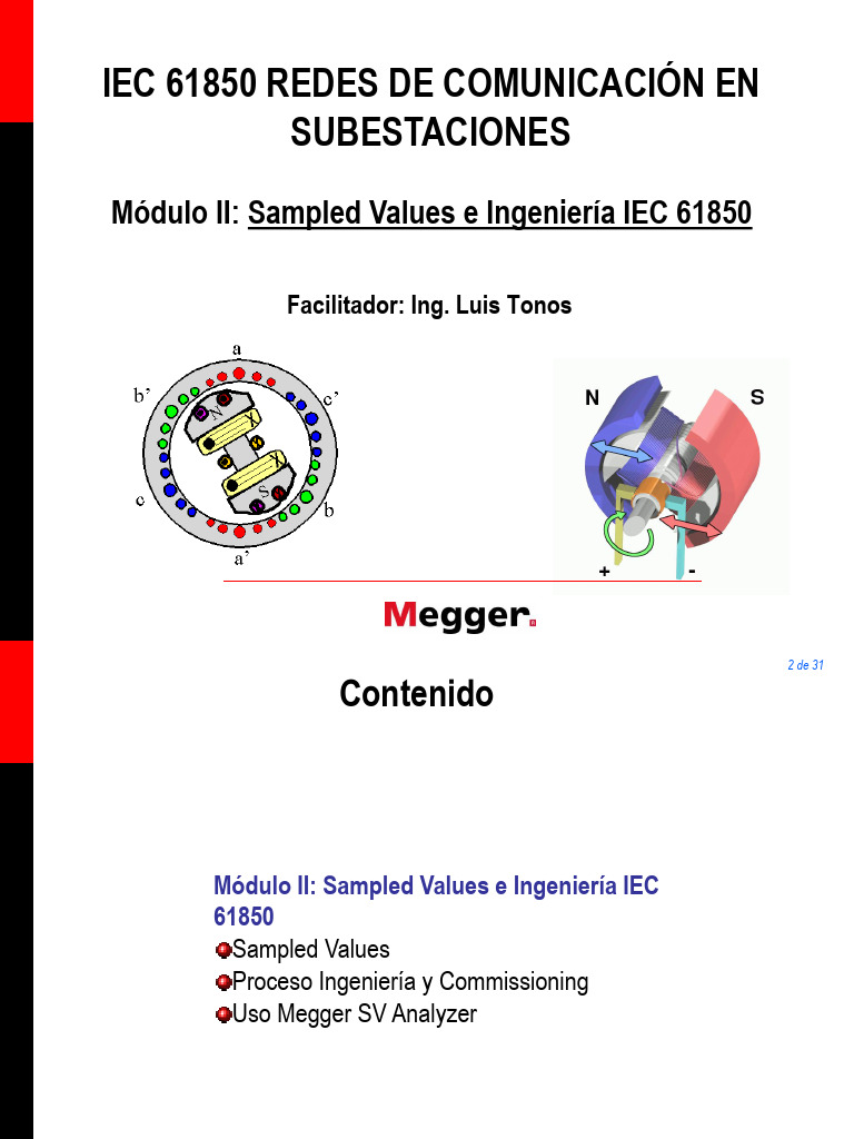 Sampled Values e Ingenieria IEC 61850 | PDF | Redes de computadoras ...