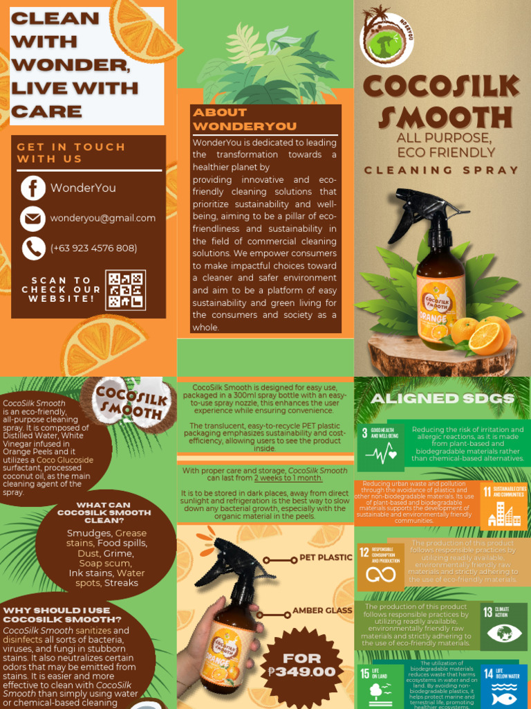 Eco-Friendly All-Purpose Cleaner | PDF | Biodegradation | Sustainability