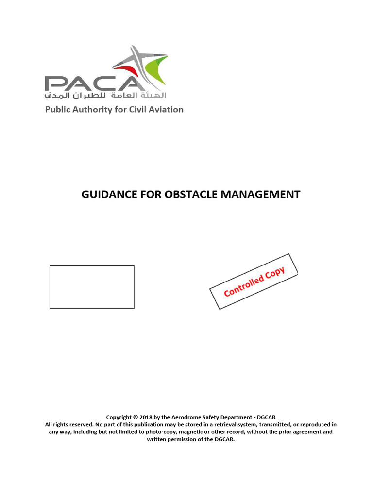 Obstacle Management Guidance Manual | PDF | Aviation