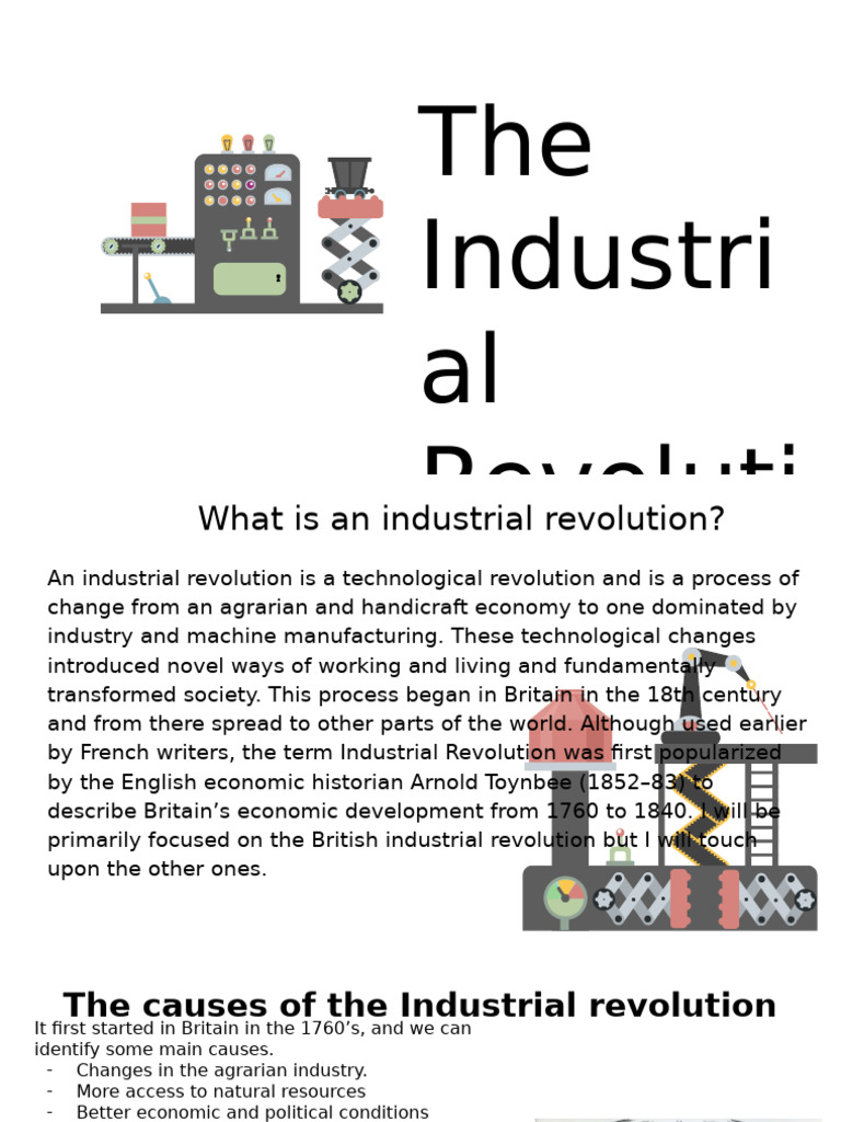 Overview of the Industrial Revolution | PDF | Industrial Revolution ...