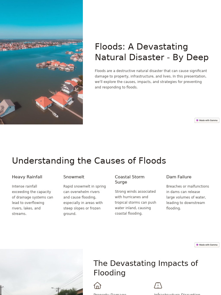Floods: Causes, Impacts, and Prevention | PDF | Flood | Flood Control