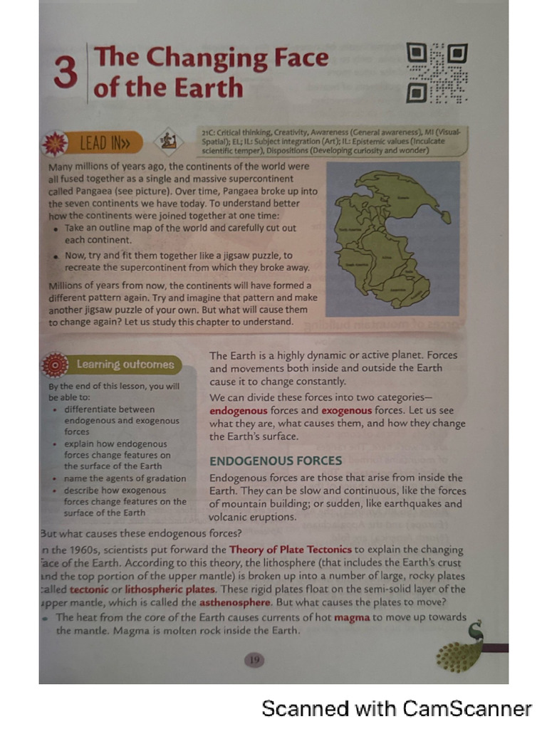 The Changing Face of Earth SST Grade 7 Textbook | PDF