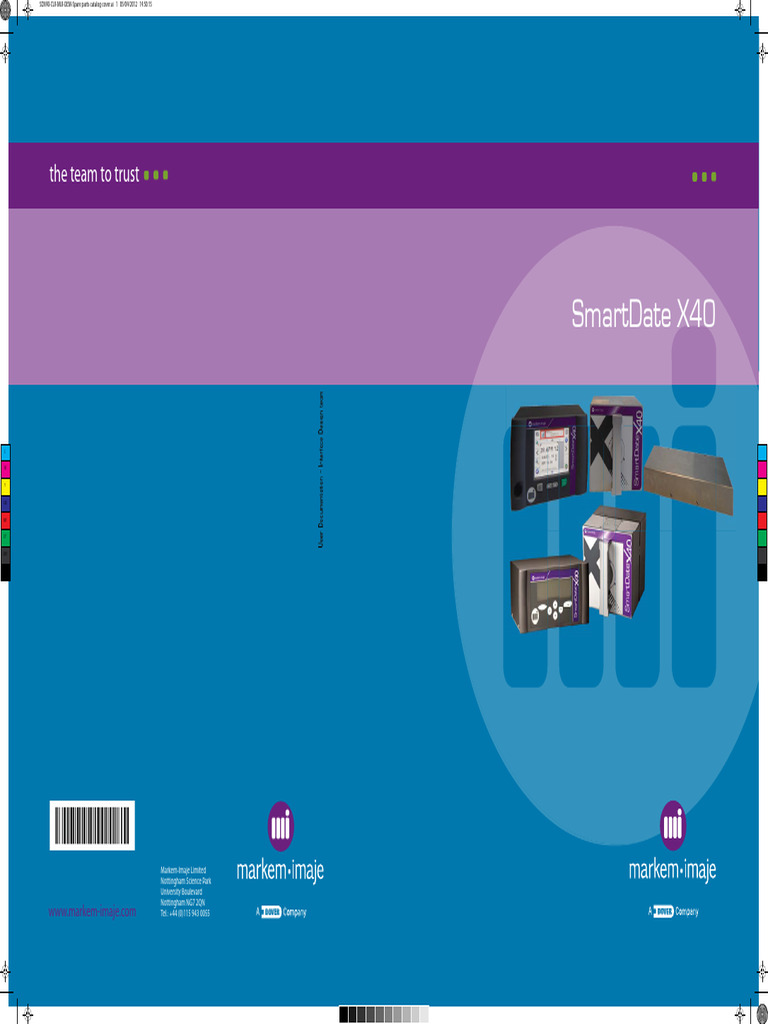 SmartDate X40 Printer Manual & Parts Guide | PDF | Computing