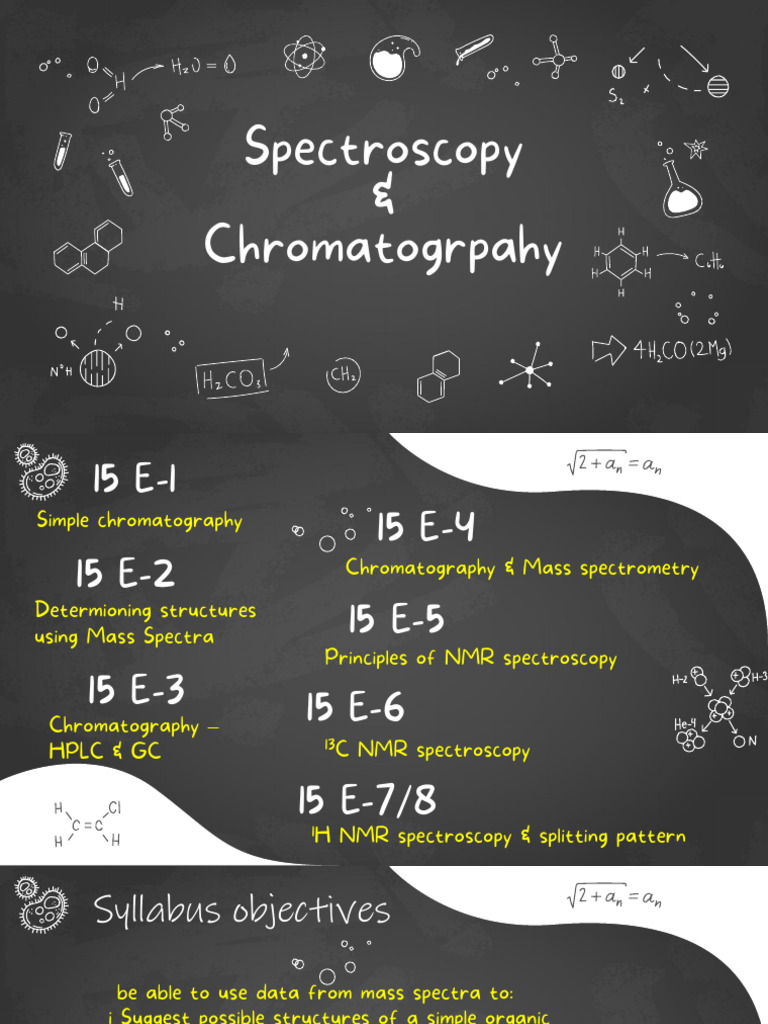 NMR Spectroscopy Patterns and Analysis | PDF | Chromatography | High ...