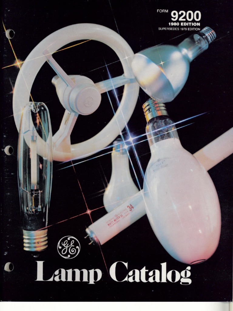 GE 1980 Lamp Catalog
