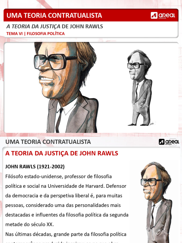 Teoria da Justiça de John Rawls | PDF | John Rawls | Justiça