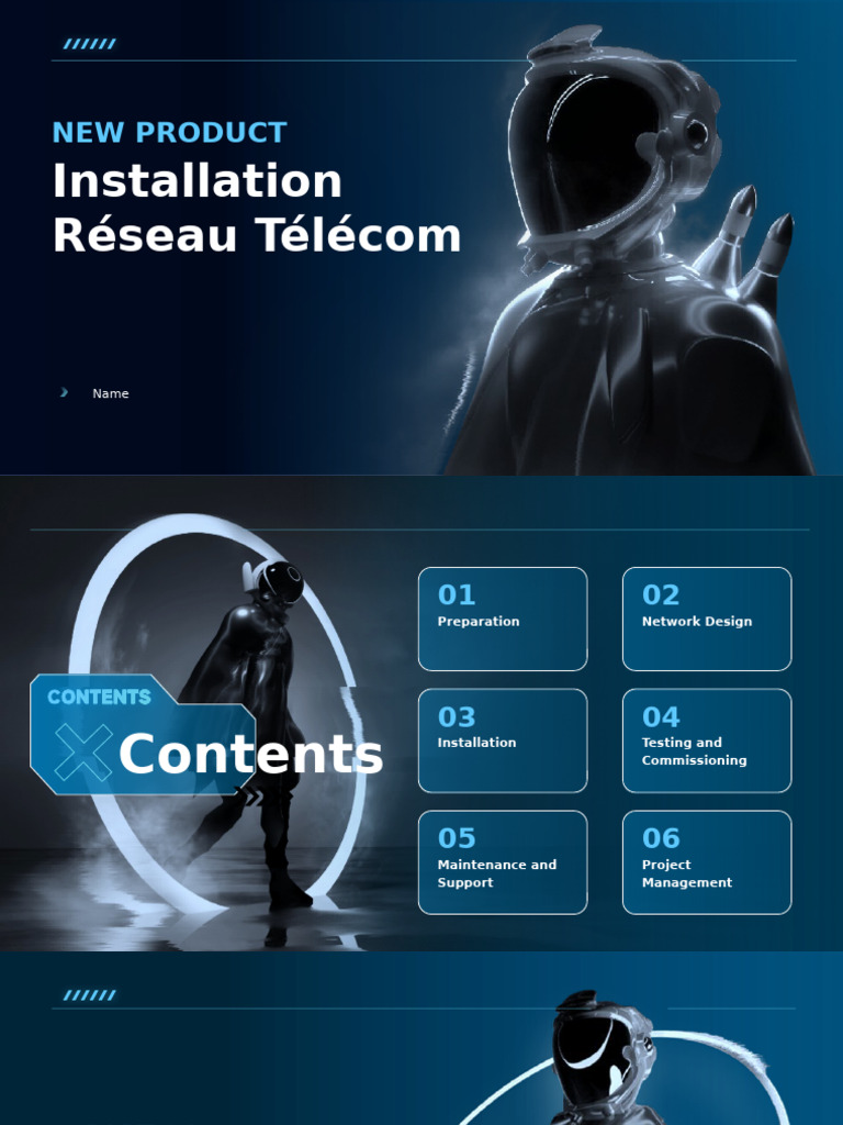 Installation Réseau Télécom | PDF | Computer Network | Routing