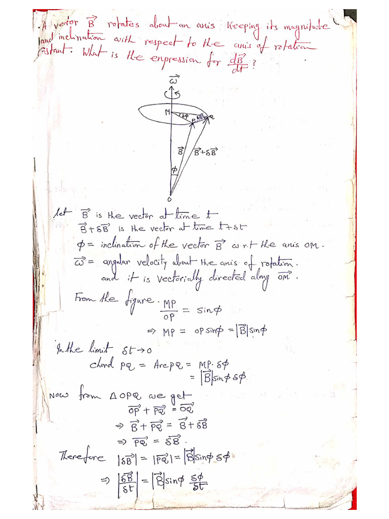 Chapter-3 Rotating Frame-1 | PDF