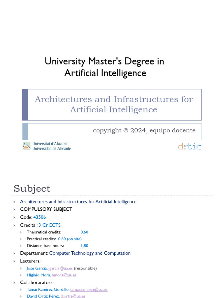 Presentación | PDF | Cloud Computing | Artificial Intelligence