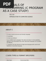 Pro C Tutorial - Programming Examples | PDF | C (Programming Language ...