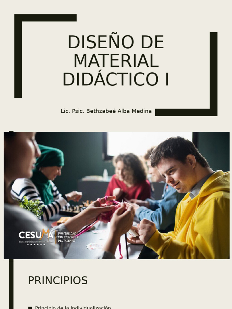DISEÑO DE MATERIAL DIDáCTICO I | PDF