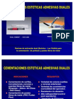 Protocolo de Cementacion Adhesiva Dual
