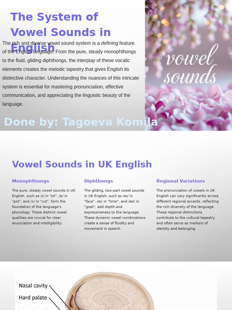 Understanding English Vowel Sounds | PDF | Vowel | English Language
