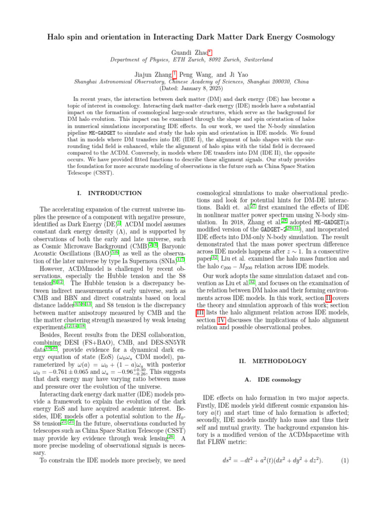 Halo Spin and Orientation in Interacting Dark Matter Dark Energy ...