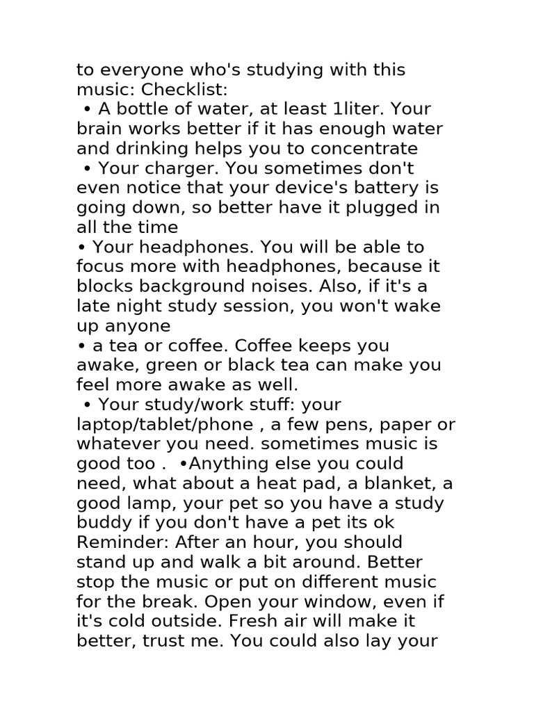 Studying Tips | PDF