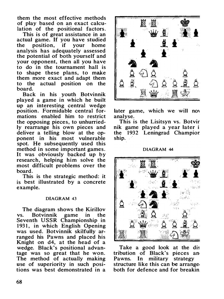The Soviet School of Chess 1983 PDF - 15 | PDF | Chess | Chess Theory