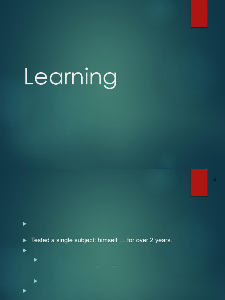 Human memory week 5 pdf classical conditioning long term potentiation