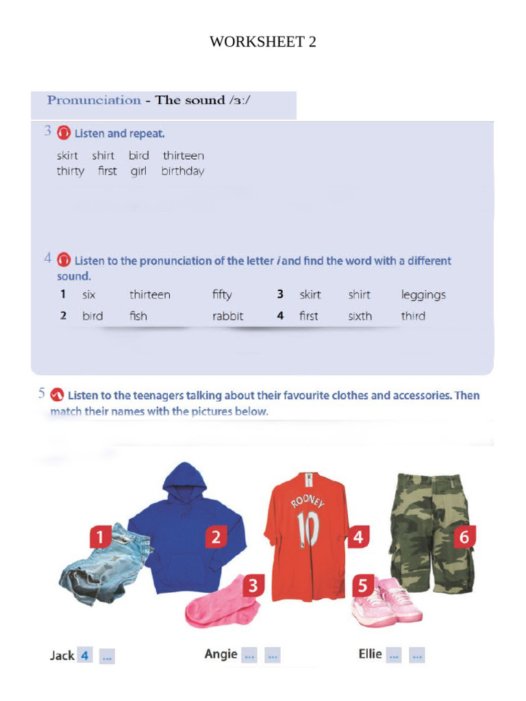 Worksheet 2 | PDF