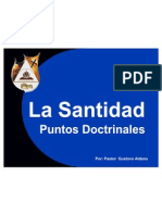 La Santidad: Un proceso de limpieza interna y externa