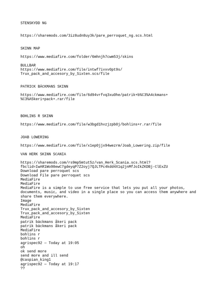 WC007 Mod Downloads for ETS2 | PDF | Utility Software | Computer Data